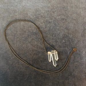 BCBG Generation Crystal Quartz Necklace